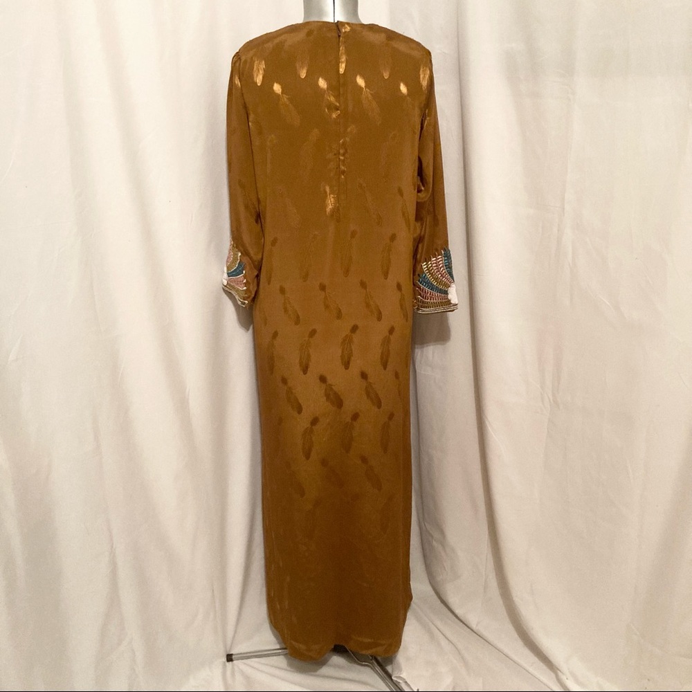 Embroidered Lounge Dress M - Picture 3 of 5